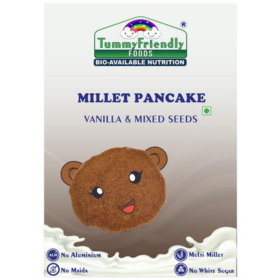 Millet Pancake Instant Breakfast Mix - Vanilla & Mixed Seeds, No Maida