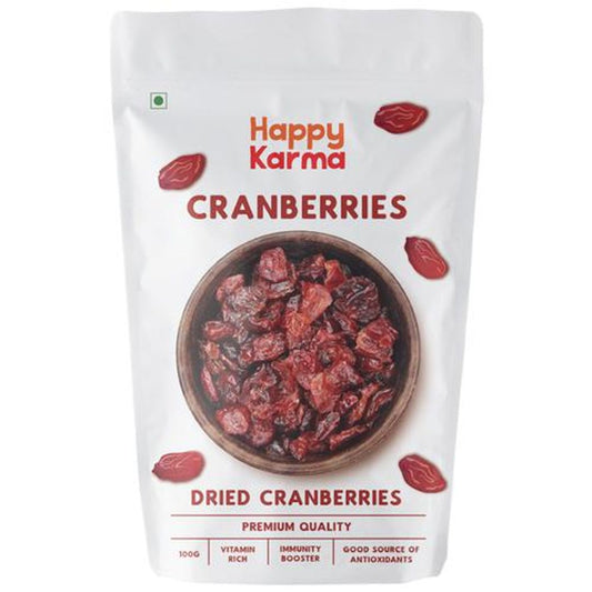 Dried Cranberries - Premium, Immunity Booster, Rich In Vitamins & Antioxidants