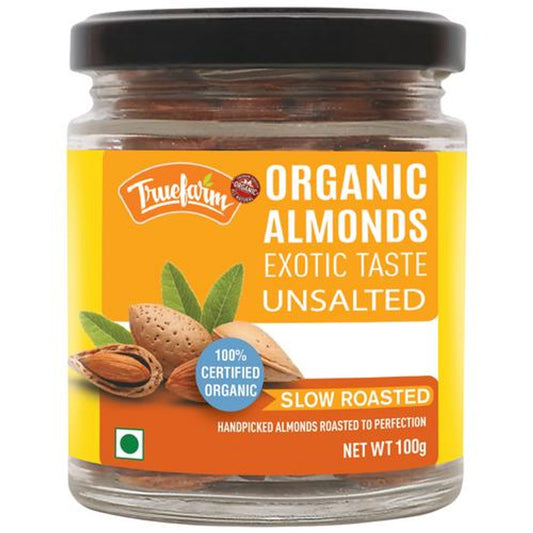 Organic Roasted Almonds - Unsalted