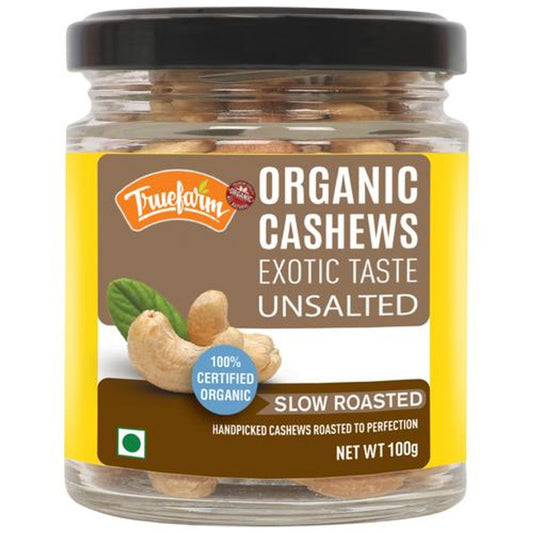 Organic Roasted Cashews - Unsalted