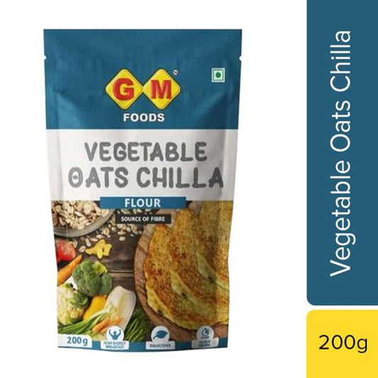 Vegetable Oats Chilla Flour