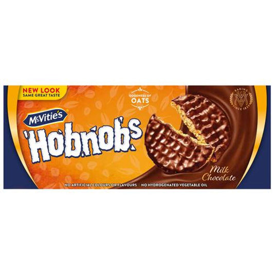 Hobnobs Milk Chocolate Coated Oat Cookies