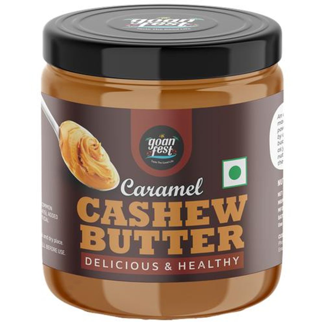 Caramel Cashew Butter - No Added Sugar