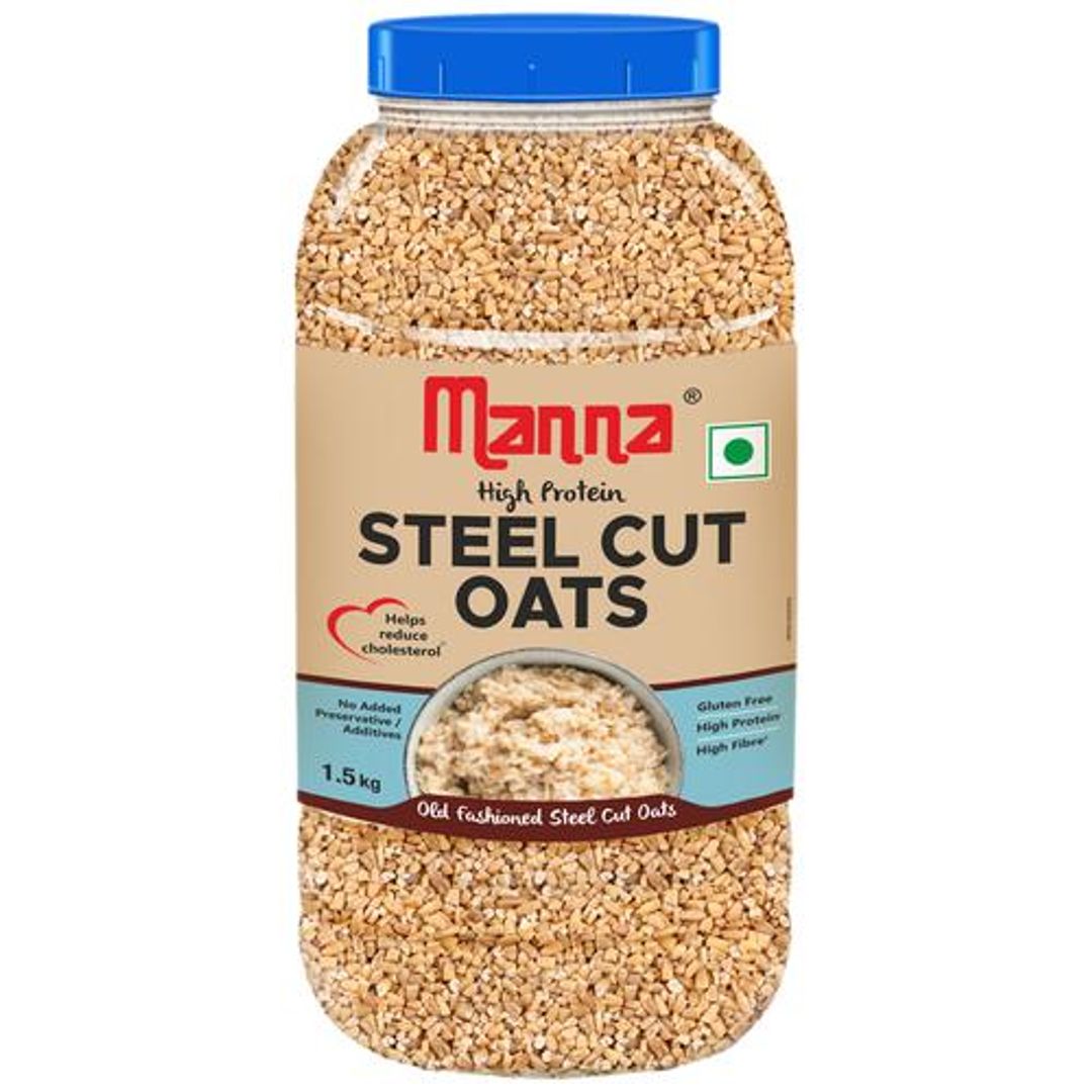 Steel Cut Oats - High In Protein & Fibre, Gluten Free