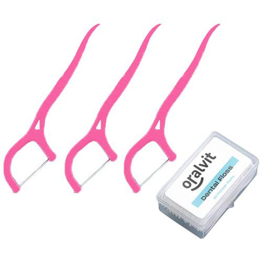 Dental Floss, Toothpicks For Teeth Cleaning - Fresh Breath Healthy Gums