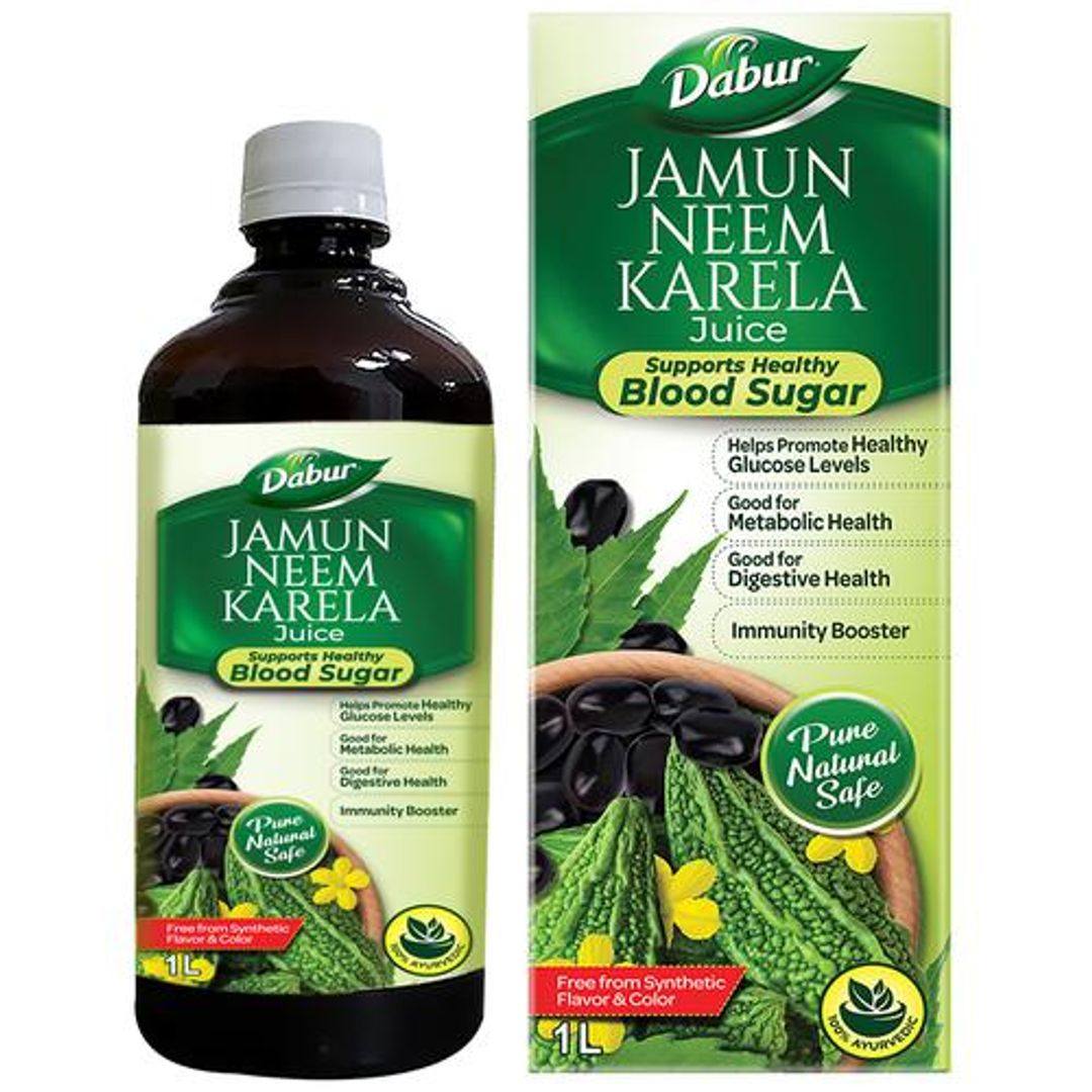 Jamun Neem Karela Juice -Supports healthy blood sugar