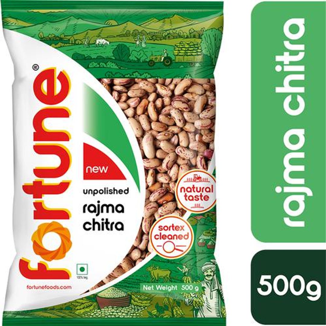 Rajma Chitra - Unpolished & Sortex Cleaned