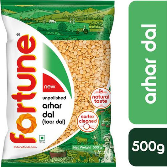Arhar/Toor Dal - Unpolished & Sortex Cleaned