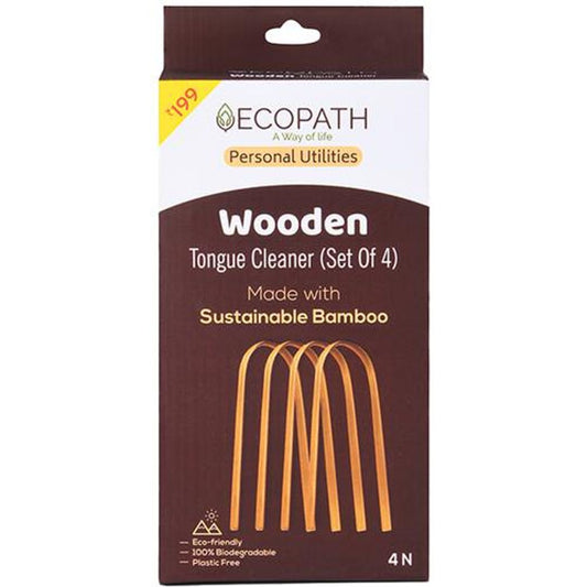 Wooden Tongue Cleaner - Eco Friendly