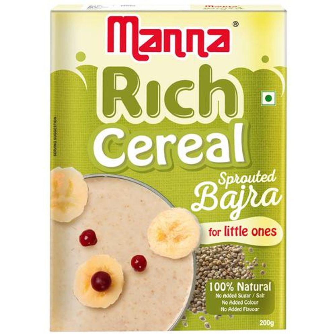 Baby Cereal - Sprouted Bajra, 100% Natural, No Added Sugar