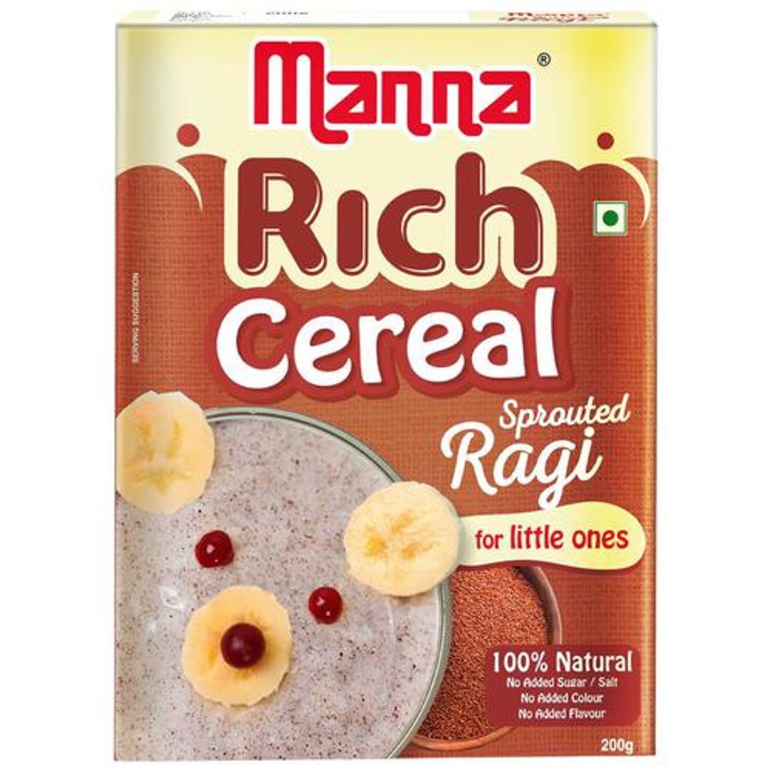 Baby Cereal - Sprouted Ragi, 100% Natural, No Added Sugar