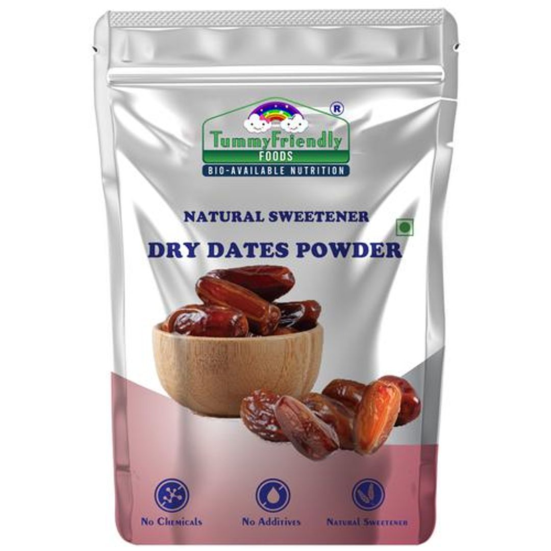 Dry Dates Powder - Natural Sweetener, Rich In Iron, Energy Booster, No Additives