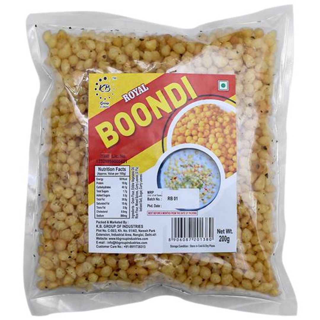 Boondi - Traditional Indian Snack