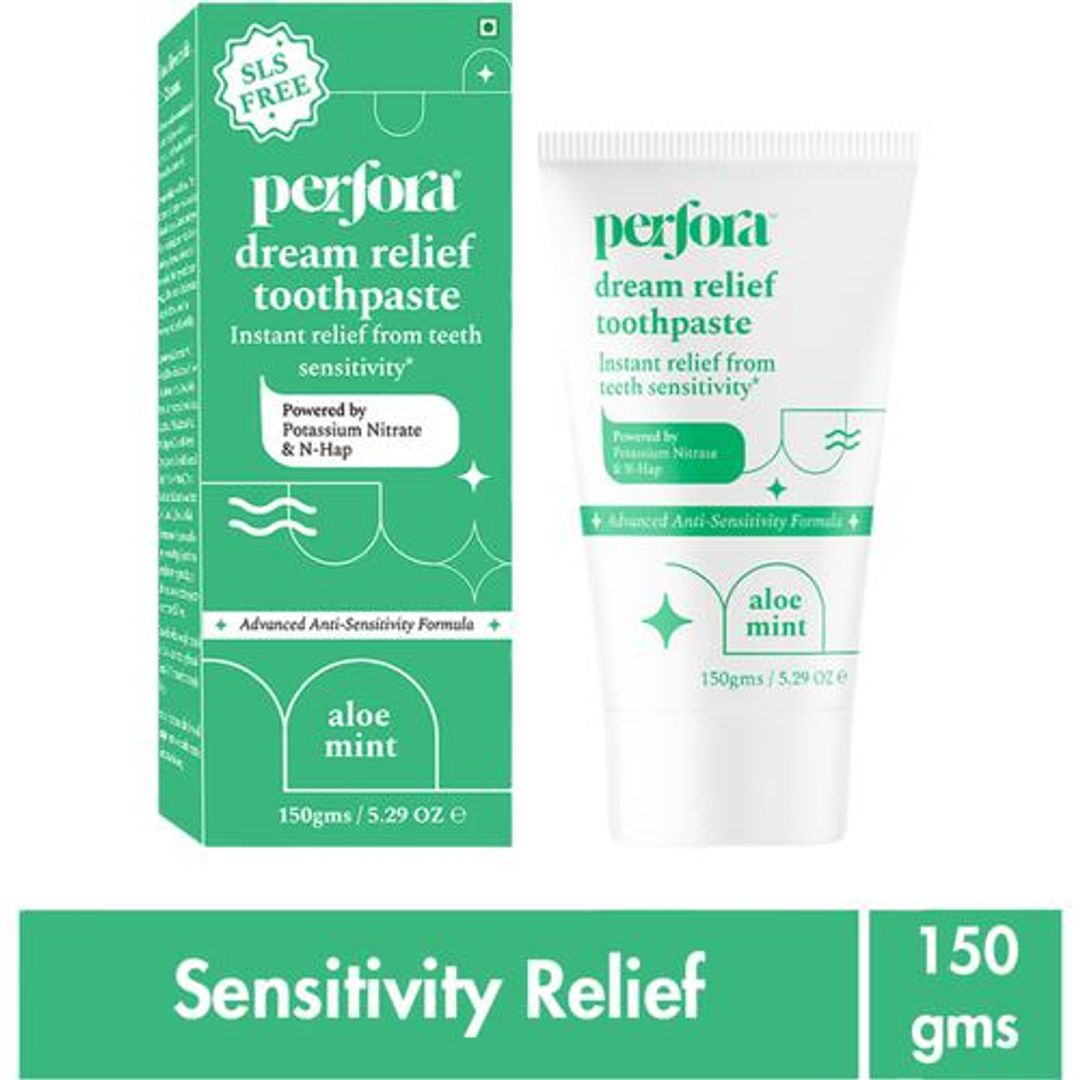 Dream Relief Toothpaste - Aloe Mint, Sensitivity Relief