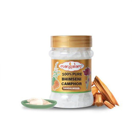 Pure Bhimseni Camphor - Sandalwood