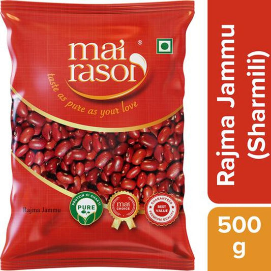 MAI RASOI KASHMIRI RAJMA SHARMILI  500 GM, POUCH