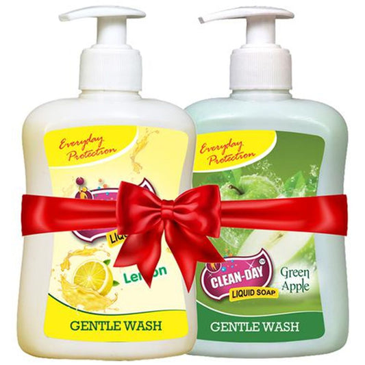 Liquid Soap/Handwash - For Everyday Protection, Lemon & Green Apple