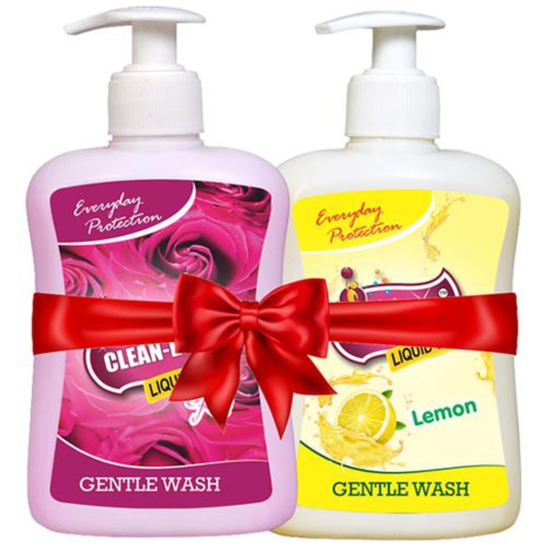 Liquid Soap/Handwash - For Everyday Protection, Rose & Lemon