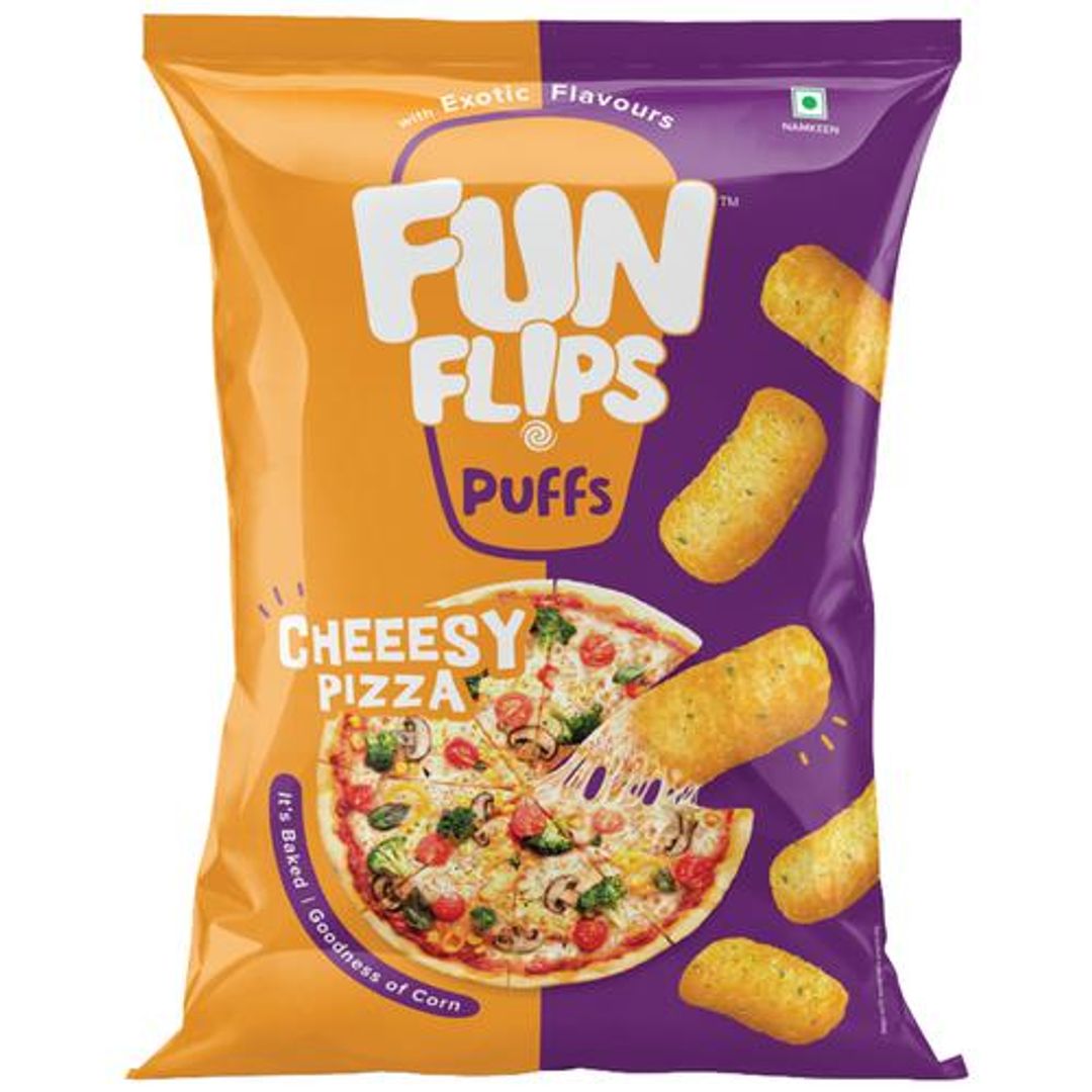 Puffs - Cheeesy Pizza, Baked