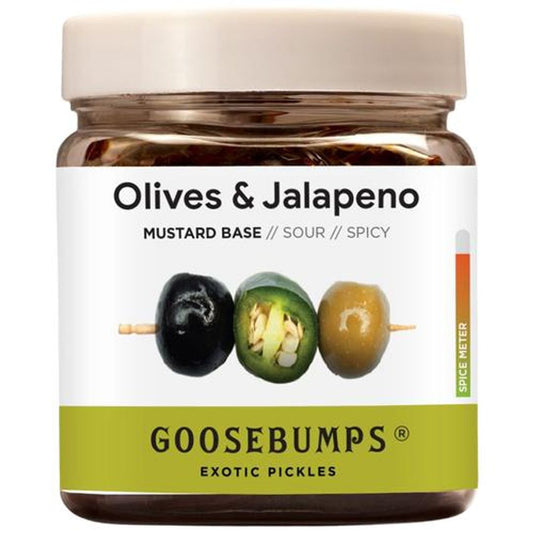 Olive & Jalapeno Exotic Pickle - Mustard Base, Sour & Spicy