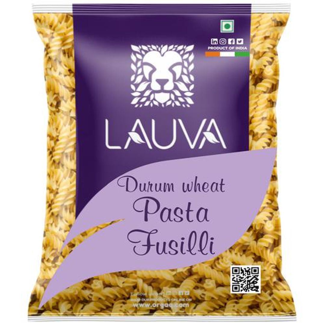 Durum Wheat Pasta - Fusilli, High In Protein & Fibre