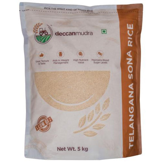 Low GI Single Polish Rice - Telangana Sona
