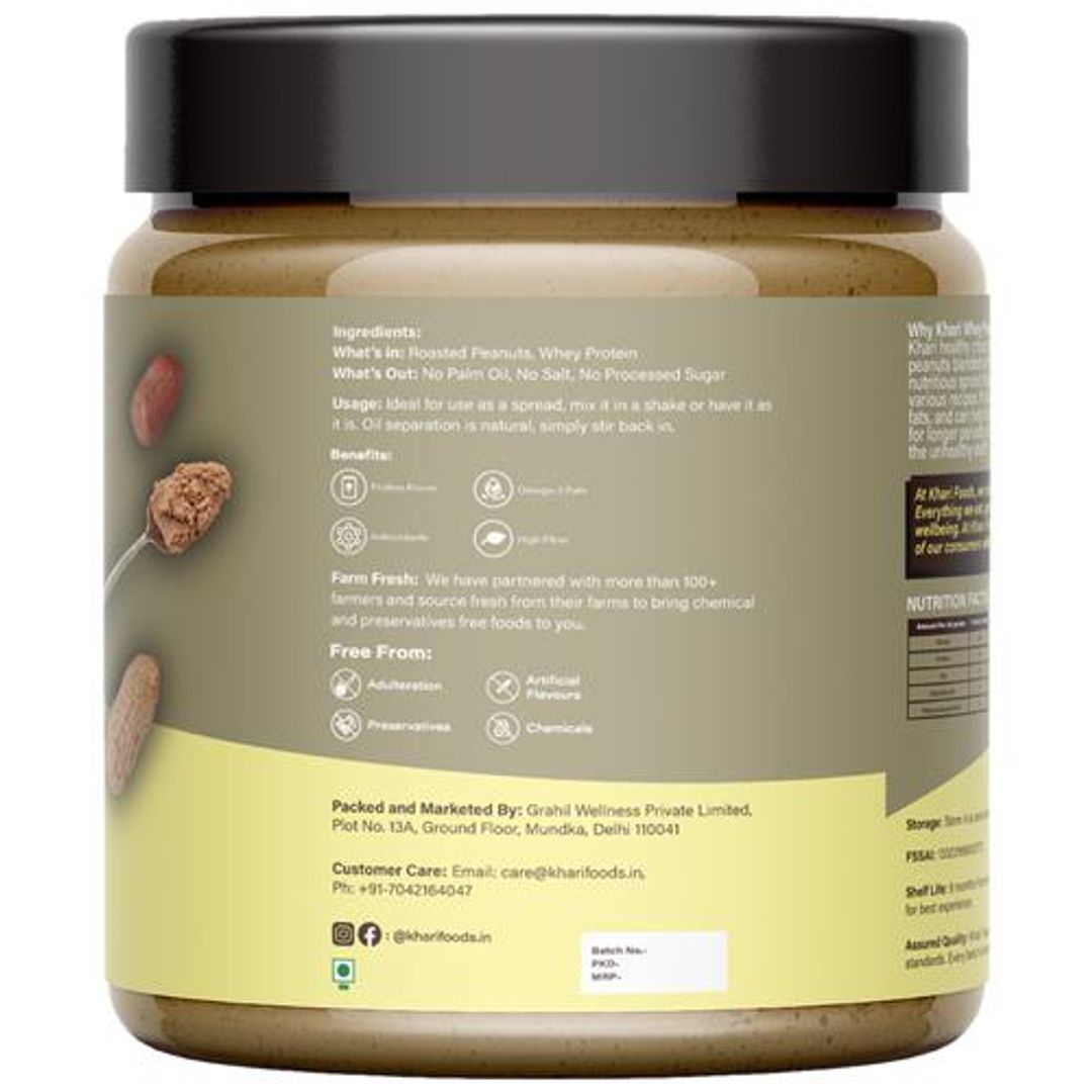 Whey Protein Peanut Butter