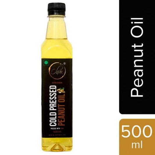 Cold Pressed Peanut Oil - 100% Natural, No Additives, Boosts Immunity