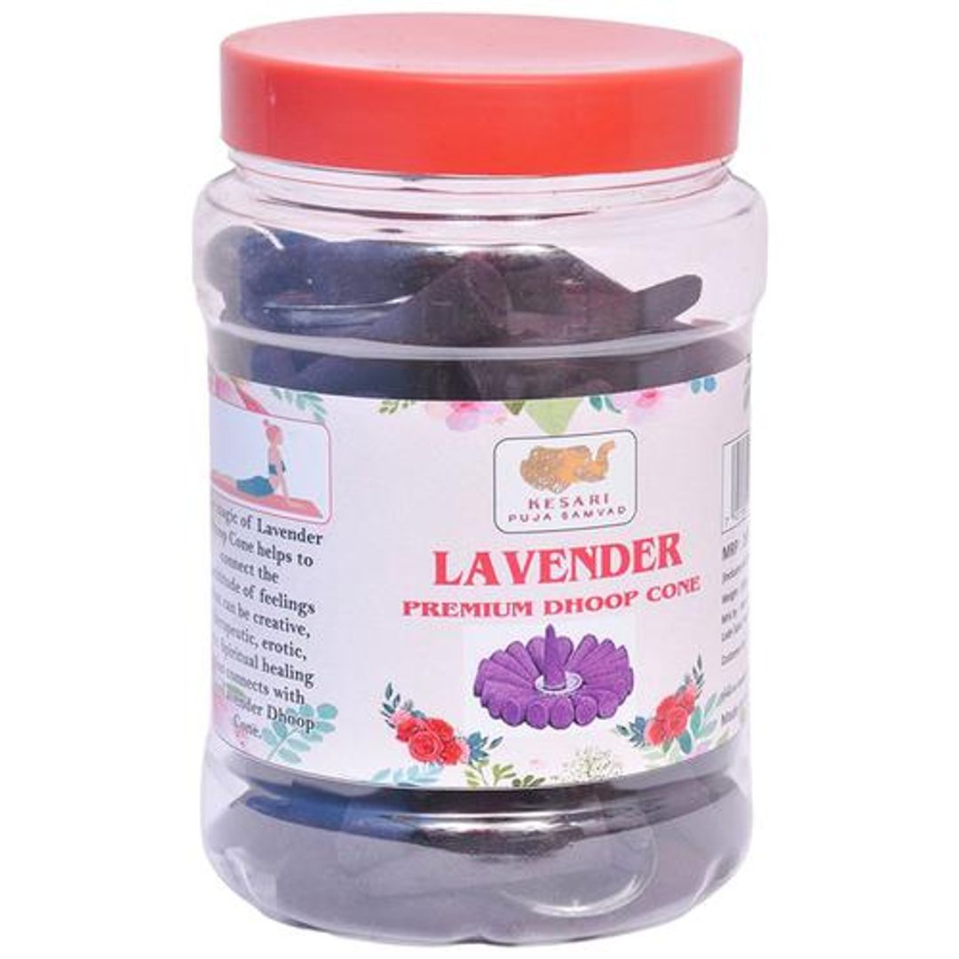 Lavender Premium Dhoop Cone