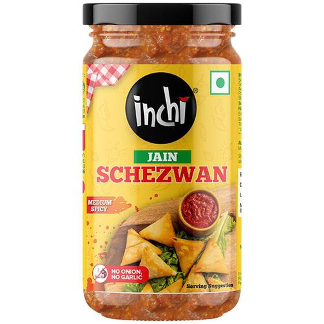 Jain Schezwan Sauce - Medium Spicy, No Onion & Garlic