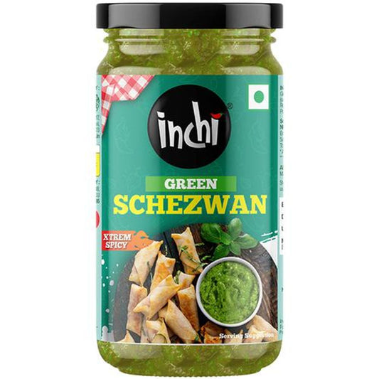 Green Schezwan Sauce - Xtrem Spicy