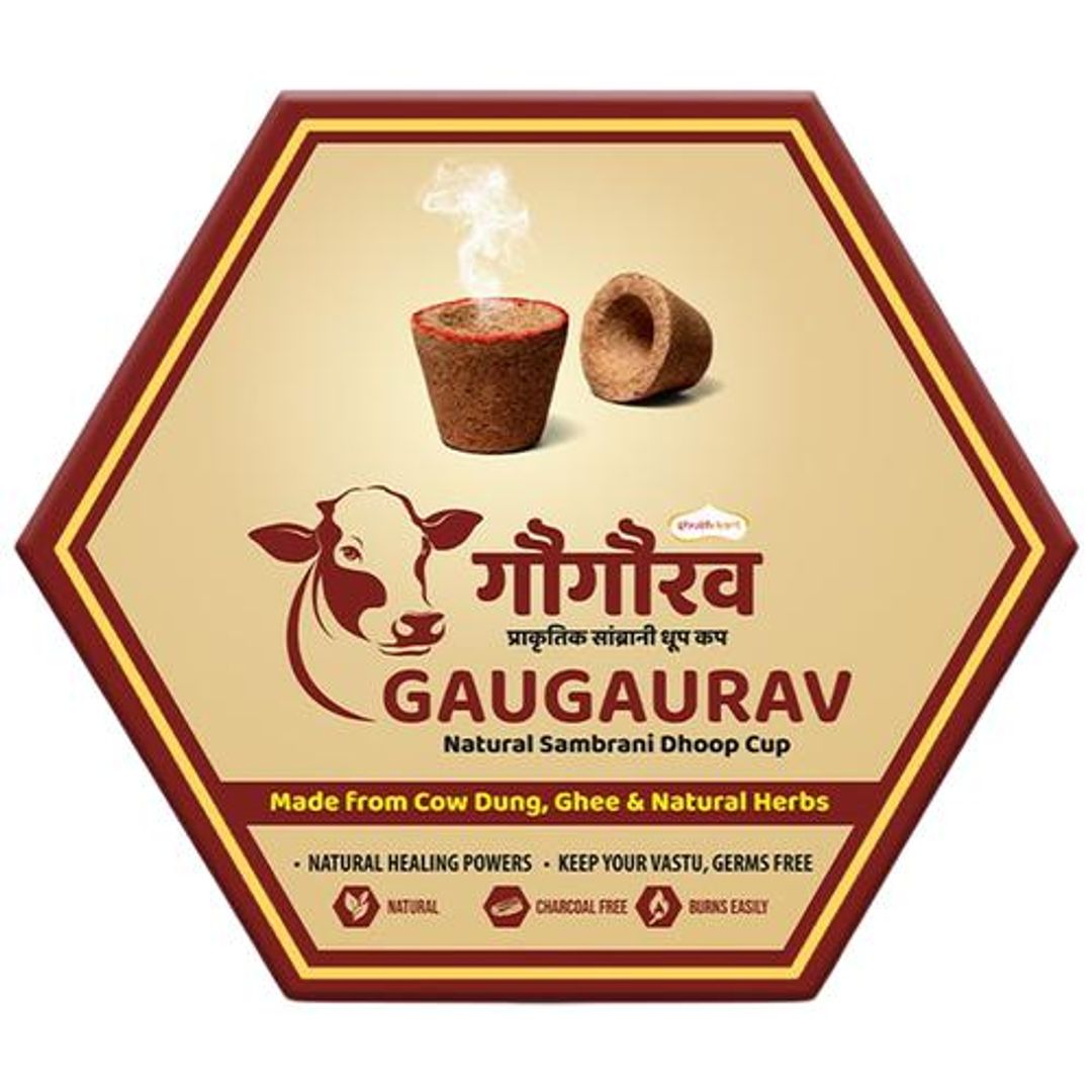 Gaugaurav Natural Sambrani Dhoop Cup