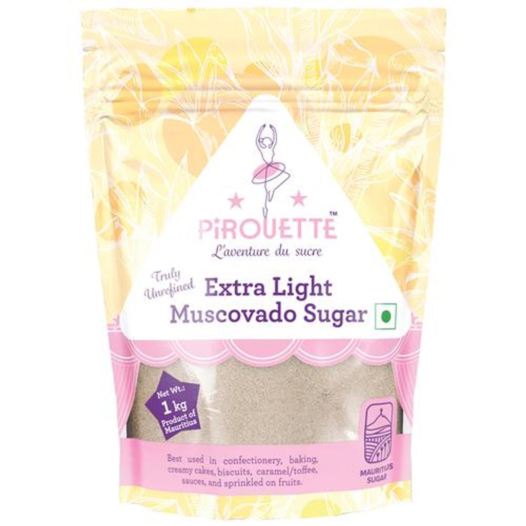 Extra Light Muscovado Sugar - Unrefined