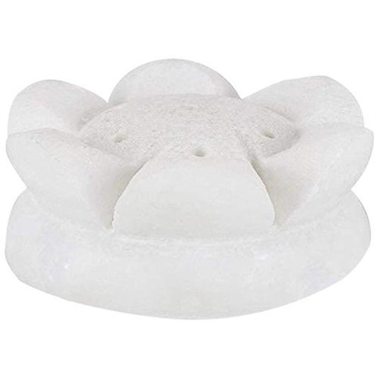 Marble Pooja Agarbatti Lotus Stand - Big