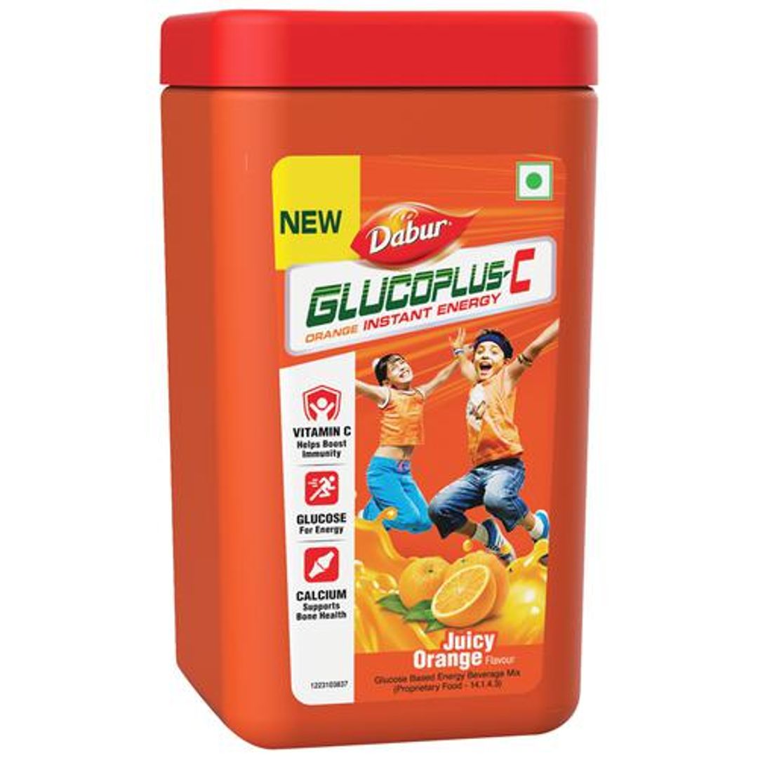 GlucoPlus C Instant Glucose - Juicy Orange Flavour