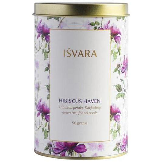 Hibiscus Haven Darjeeling Green Tea - With Fennel Seeds