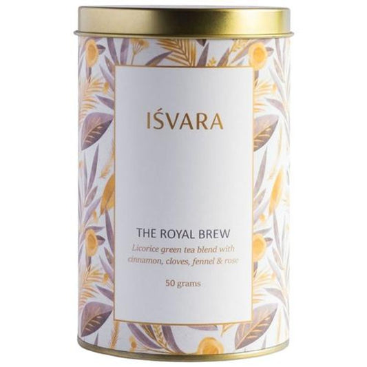 The Royal Blue Licorice Green Tea Blend - With Cinnamon, Cloves, Fennel, Rose