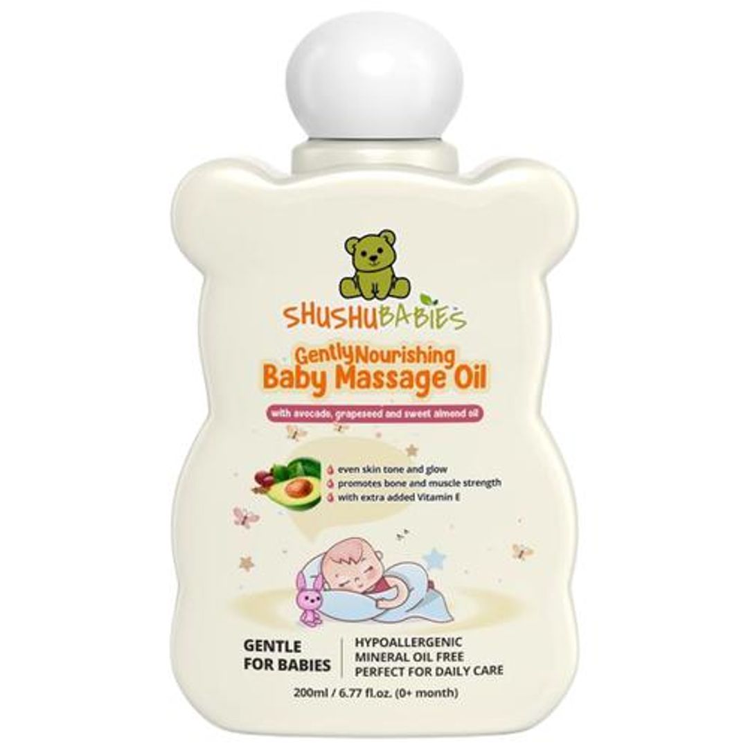 Gently Nourishing Baby Massage Oil