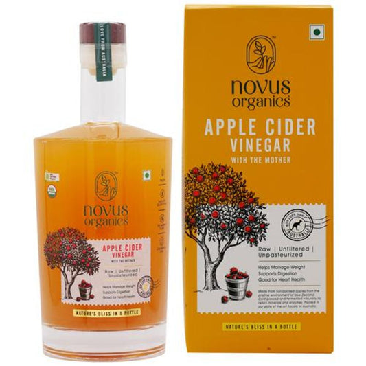 Apple Cider Vinegar With The Mother - Raw, Unfiltered, Unpasteurized