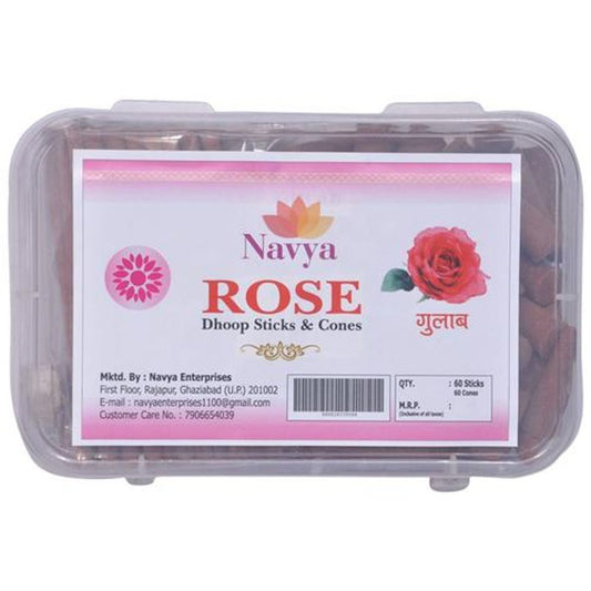 Rose Incense/Dhoop Sticks & Cones