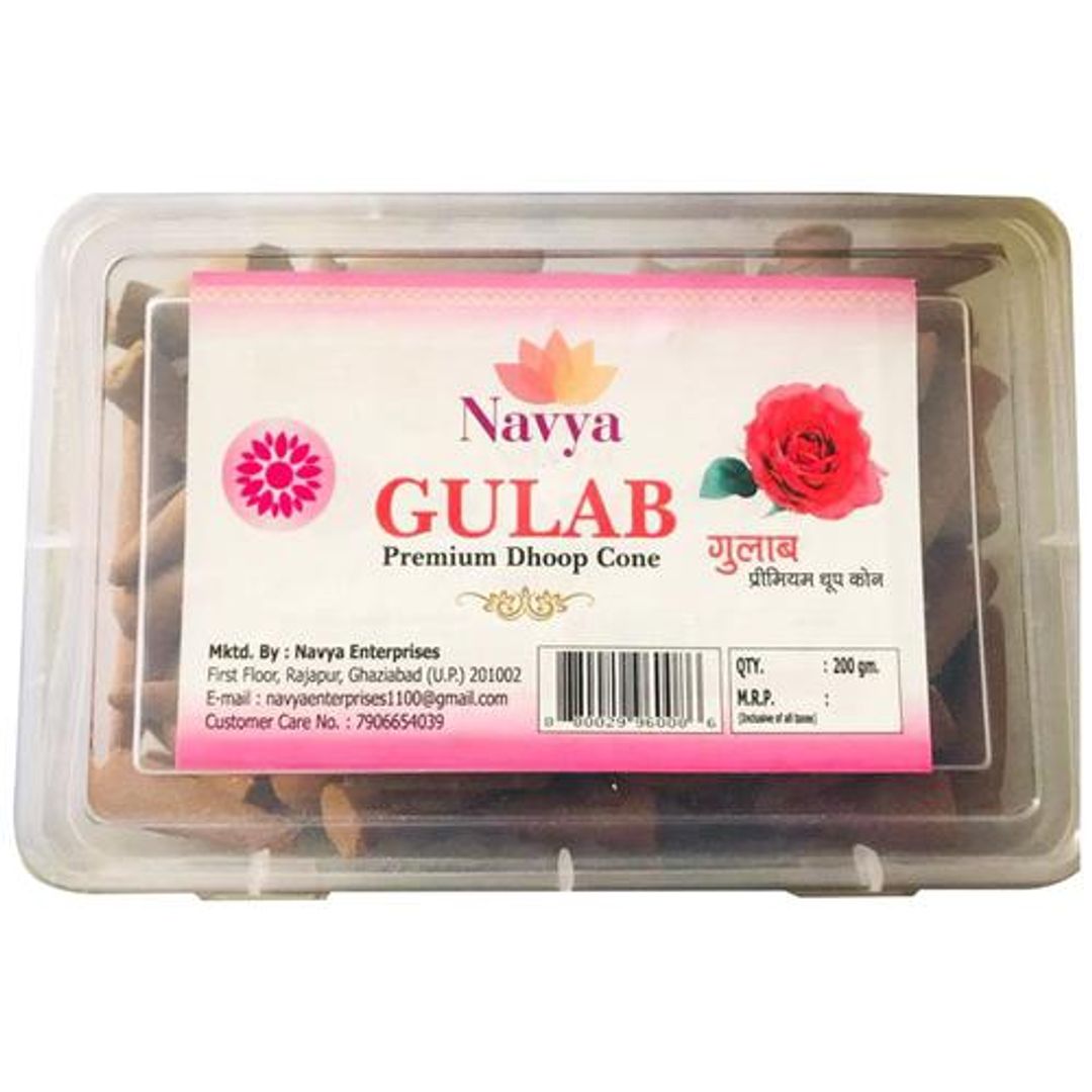 Gulab Premium Incense/Dhoop Cones