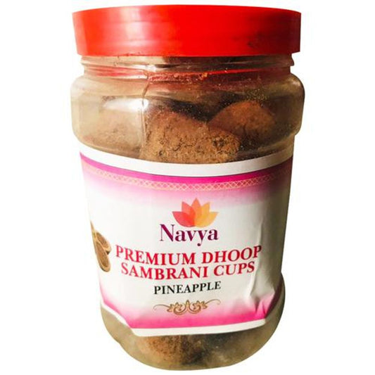 Pineapple Premium Dhoop Sambrani Cups