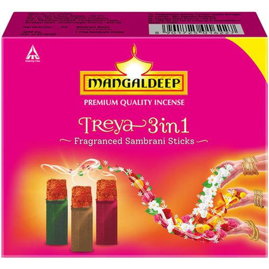 Treya 3 In 1 Sambrani Sticks