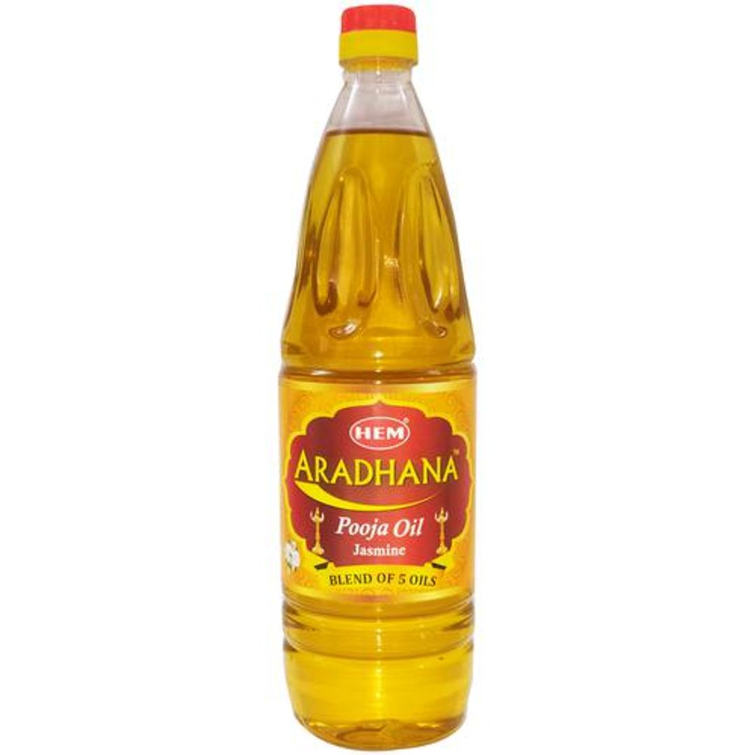 Aradhana Jasmine Pooja Oil - Blend Of 5 Oils