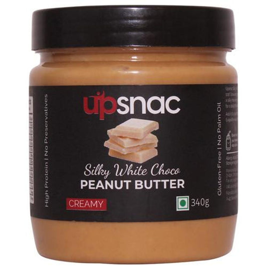 Silky White Chocolate Peanut Butter - Creamy, High Protein, No Palm Oil