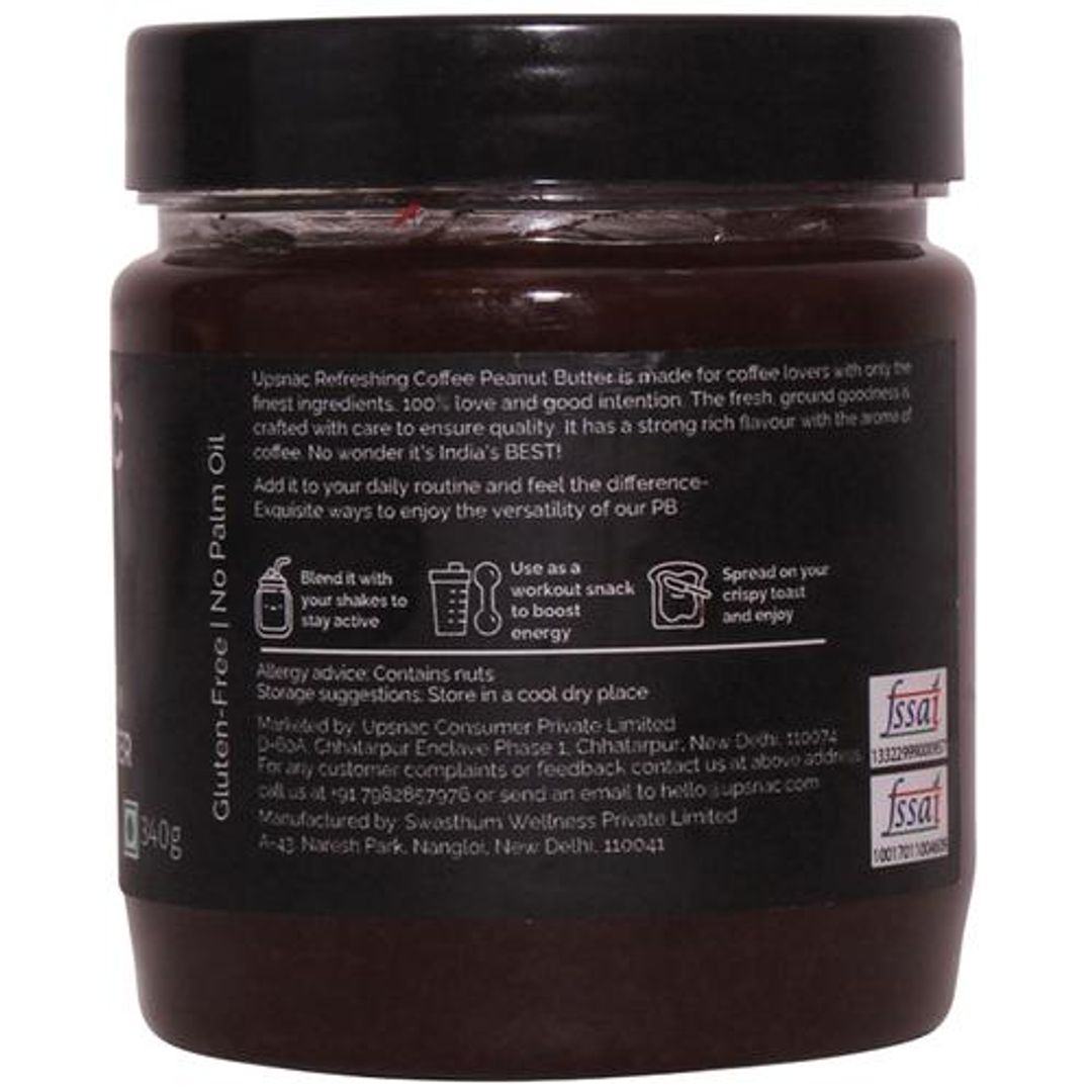 Refreshing Coffee Peanut Butter - Creamy, High Protein, No Palm Oil