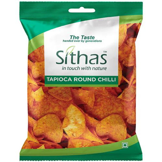 Tapioca Round Chilli Chips