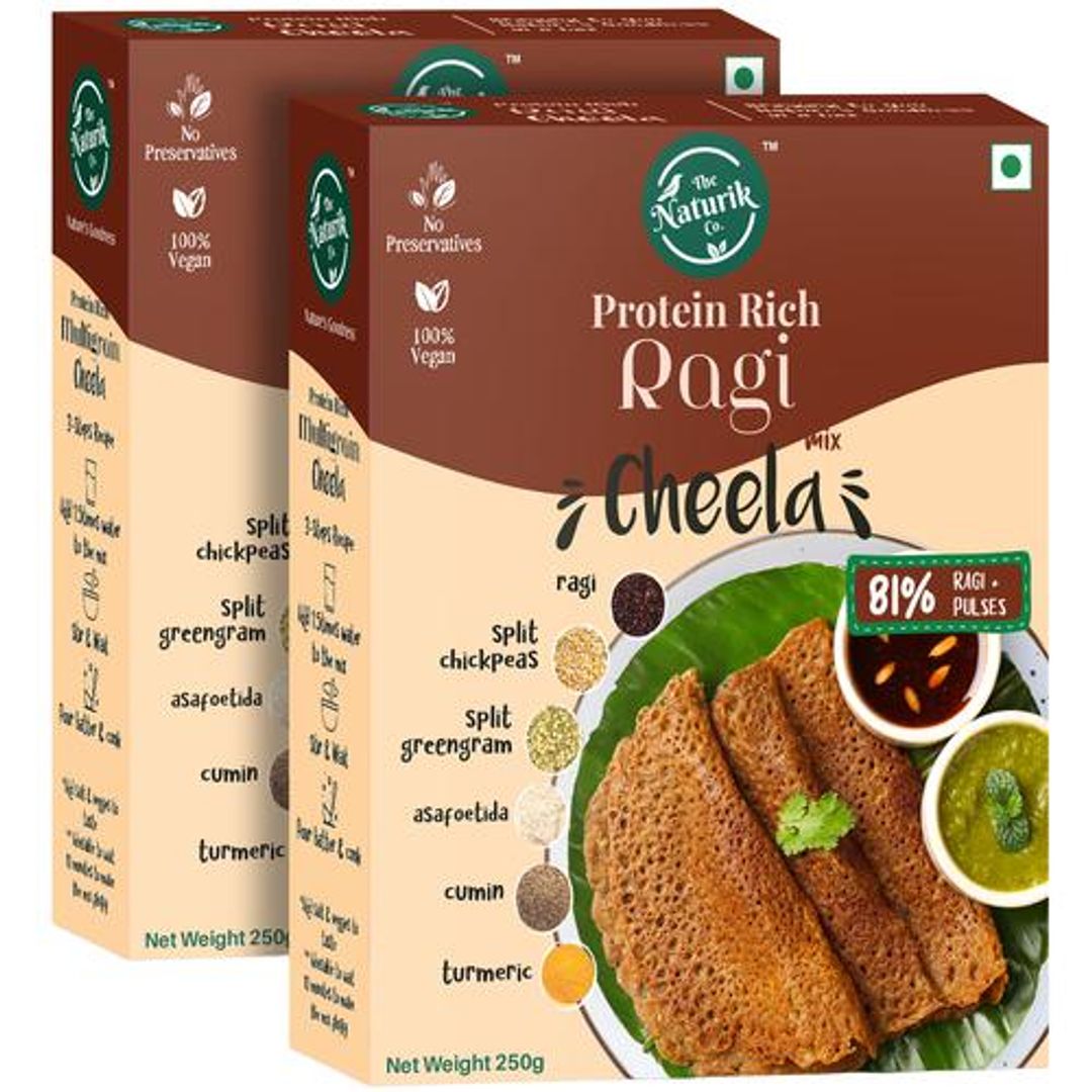 Protein Rich Ragi Cheela Mix