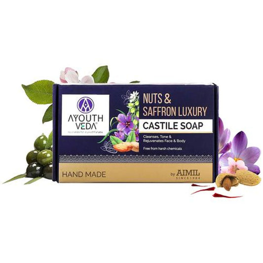 Nuts & Saffron Luxury Castile Soap