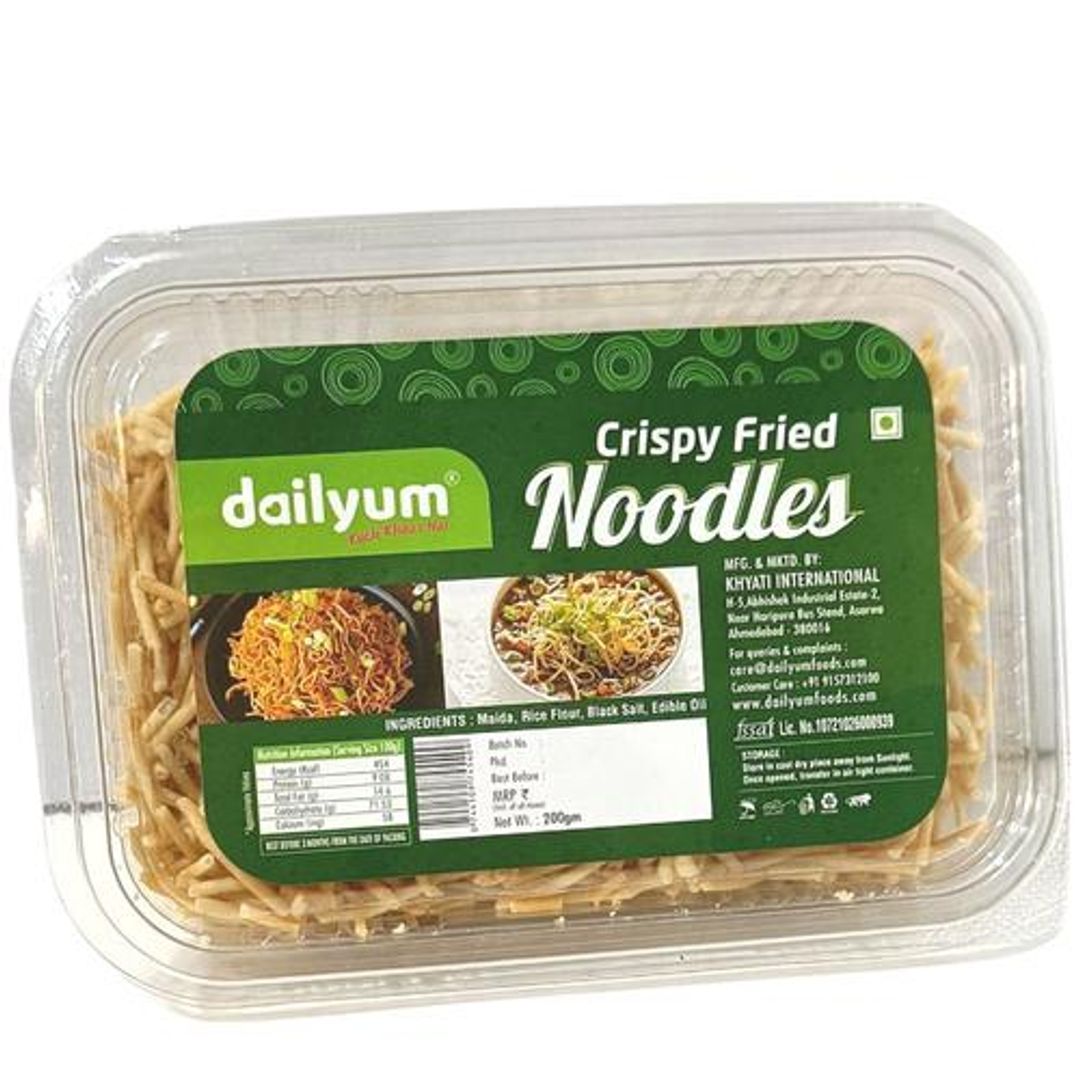 Crispy Fried Noodles - For Chinese Bhel, Soups & Sizzlers